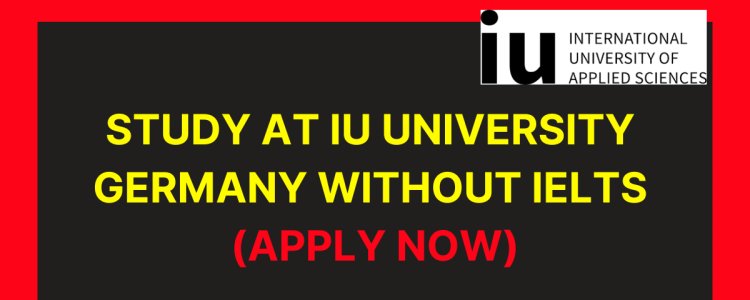 2023 IU Germany Scholarship Without IELTS