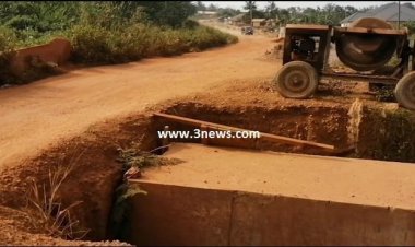 Contractor explains why Santasi-Apire road project halted