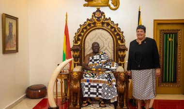 US Ambassador makes first visit to Kumasi