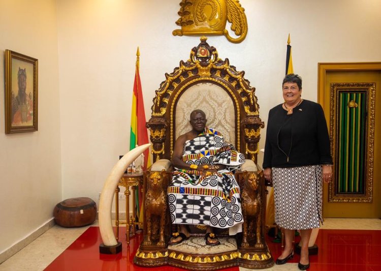 US Ambassador makes first visit to Kumasi