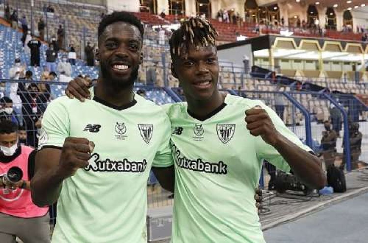 Williams Brothers score for Bilbao after debut runs with Ghana and Spain