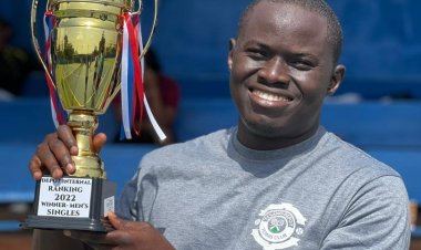 Lawyer Richard Odum Mensah wins 2022 Depot Tennis Club Internal Ranking tournament