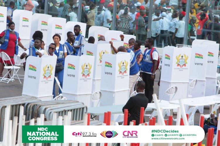 #NDCDecides: Voting underway