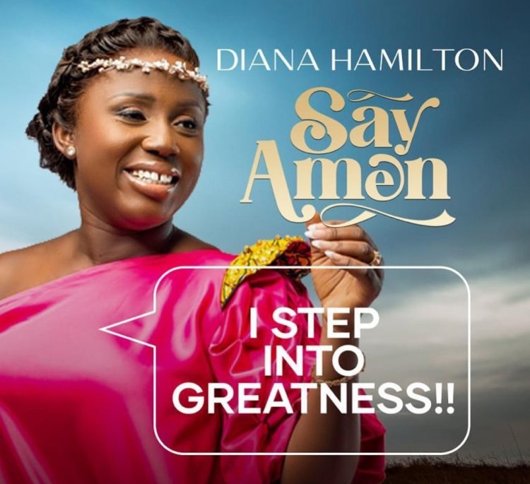 You can only “Say Amen” in agreement to the declarations in Diana Hamilton’s new song