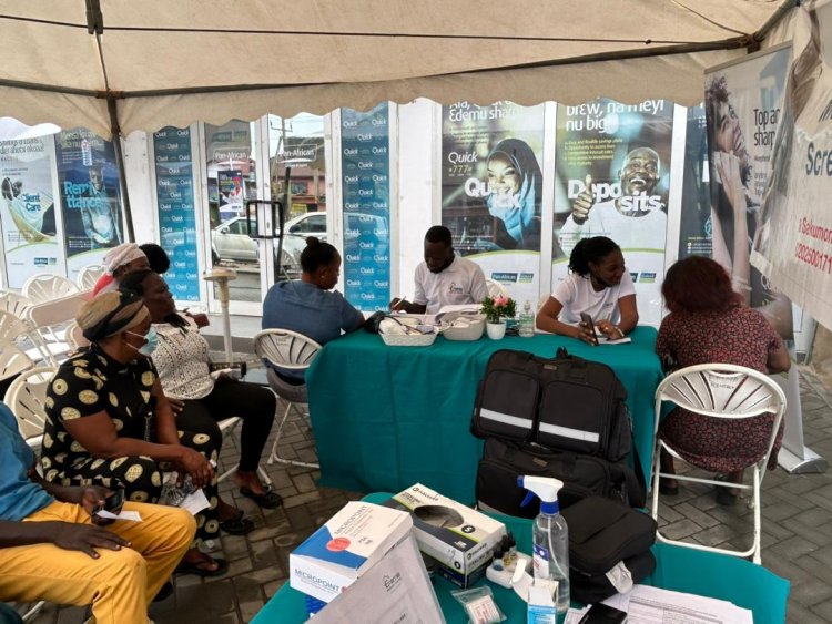 Customer Service Week: Pan-African Savings and Loans provides medical services to clients